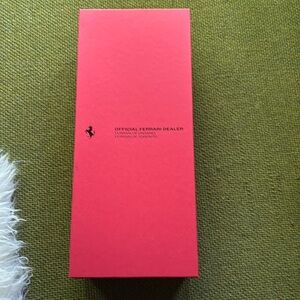 Empty Ferrari genuine box